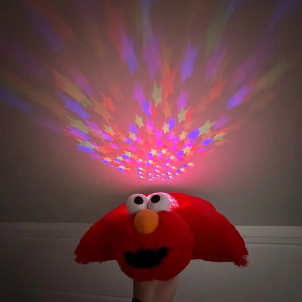 Pillow Pets Sesame Street Elmo Sleeptime Lite Night‎ Light Star Projector